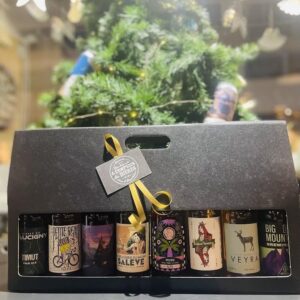Un coffret 8 bières locales