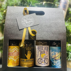 Coffret 4 bières locales et internationales