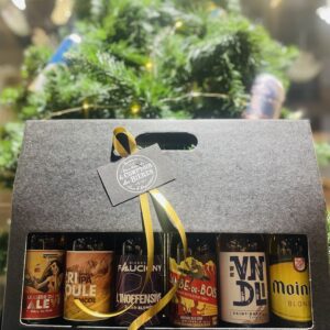 Un coffret 6 bières locales et internationales